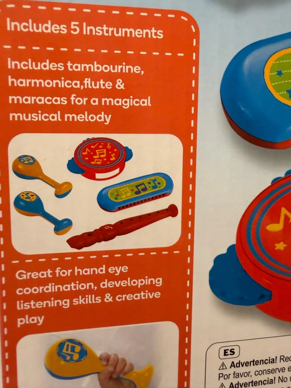 Music Melody Set Set of 5 instruments - 24 months and up New in box